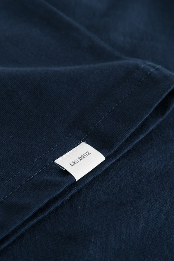 ΜΠΛΟΥΖΑ LES DEUX - 460043 DARK NAVY/IVORY-BAKED APPLE RED